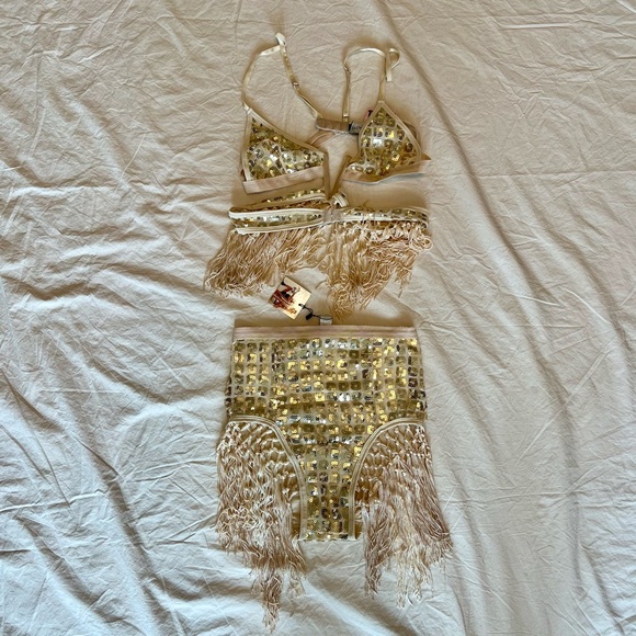 ✨NWT EastnWest Vienna Bottoms (S) Verona Bra (M) Festival Set✨ - Picture 12 of 15